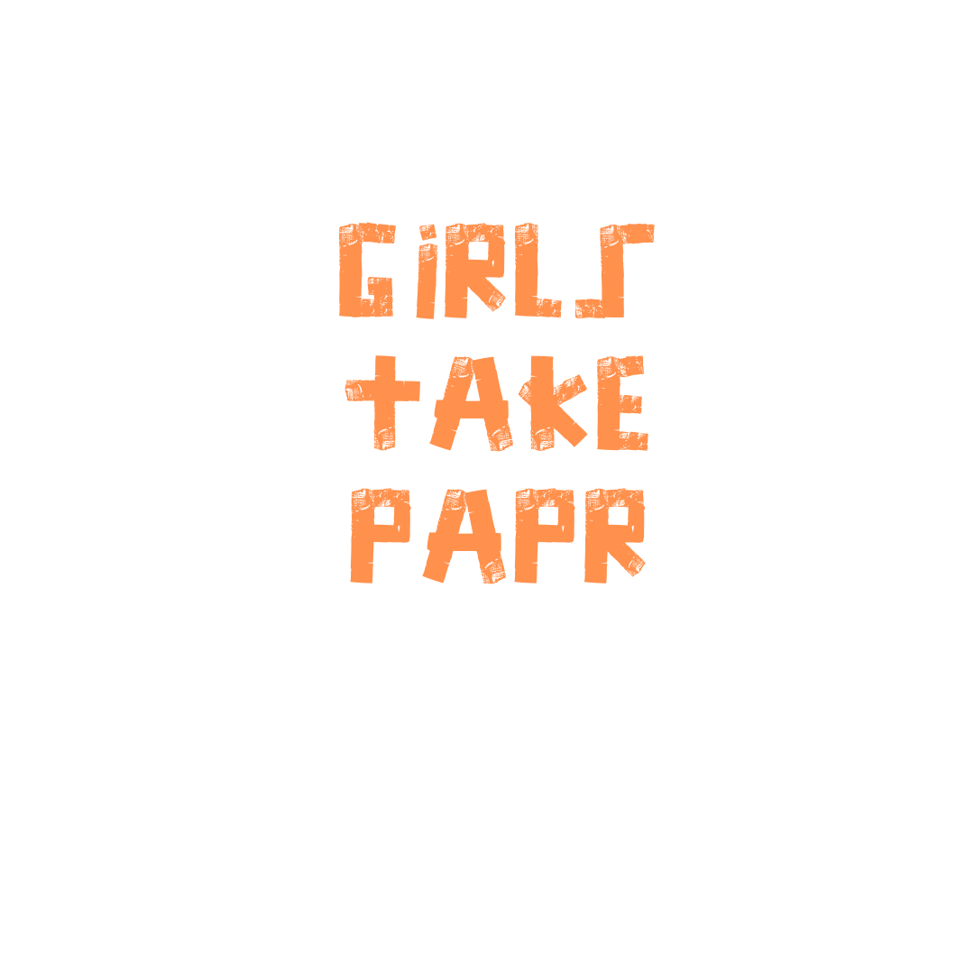 GIRLS TAKE PAPR BOXY TEE